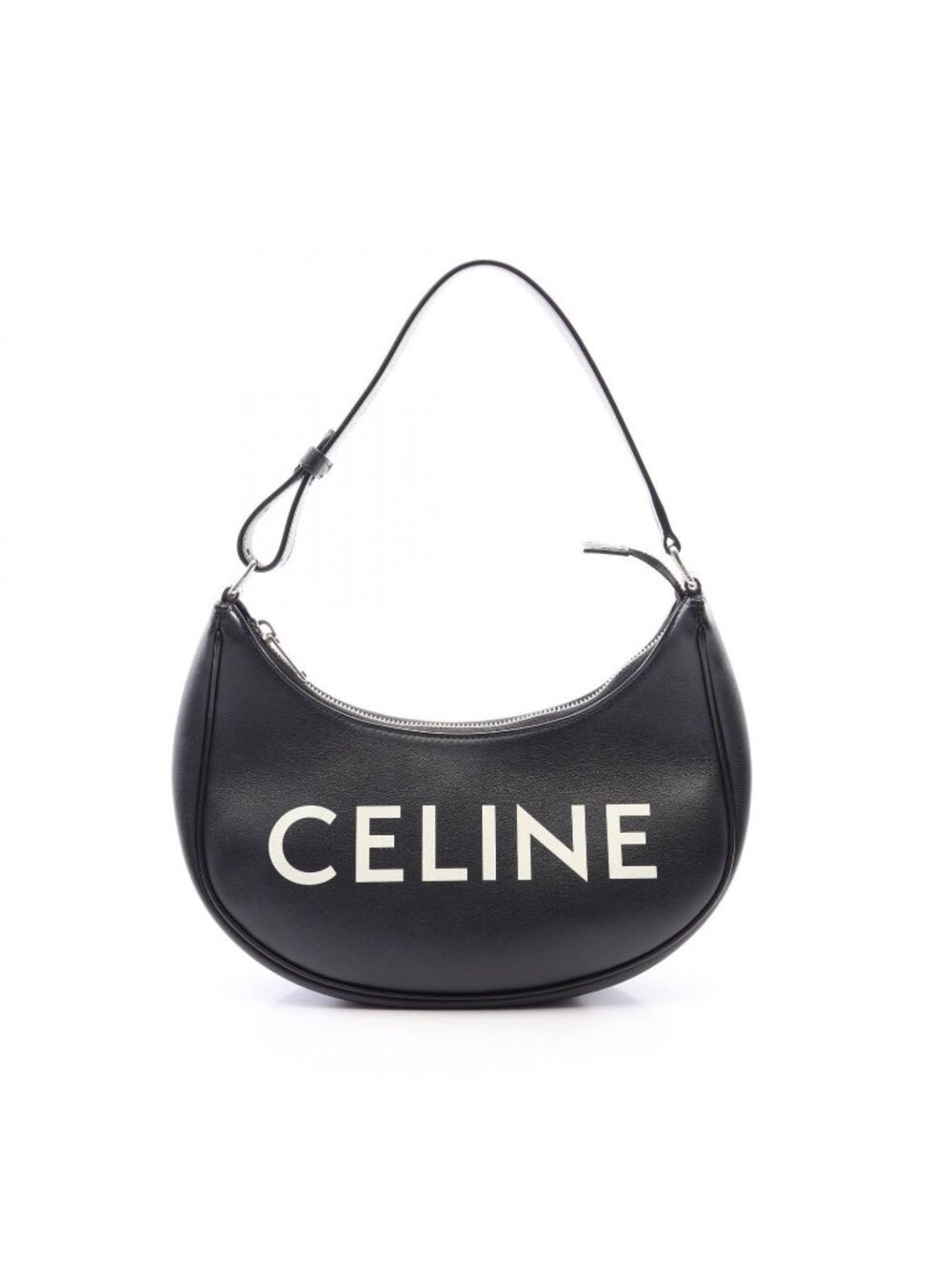 Celine Handbag Ava Medium Black White Leather Ava